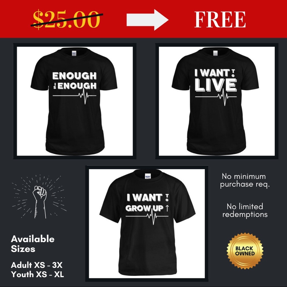 F R E E  T-Shirts